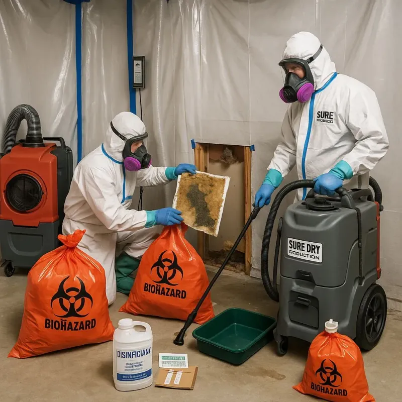 Contaminated Water Handling Protocols process in Dulce, NM